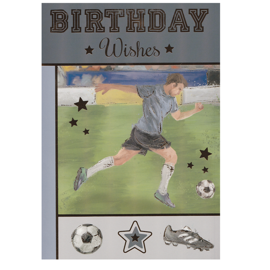 Birthday Card Football Player