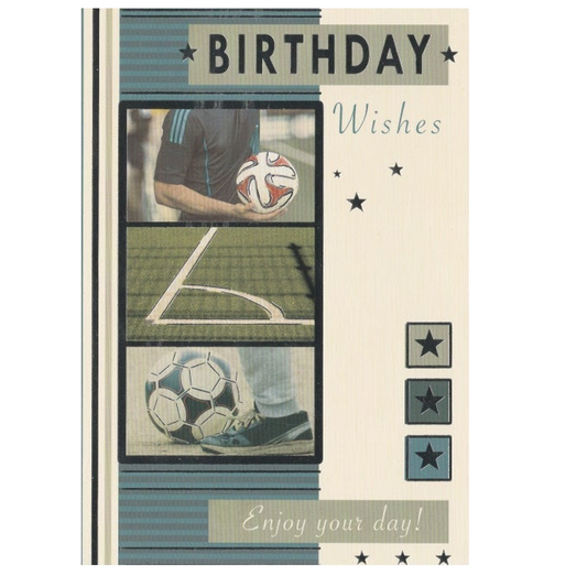 Birthday Card Football