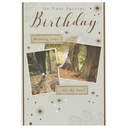 Birthday Card Forest