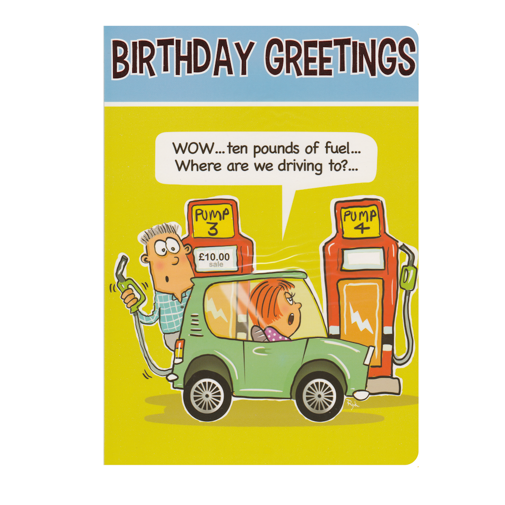 Birthday Card Fuel