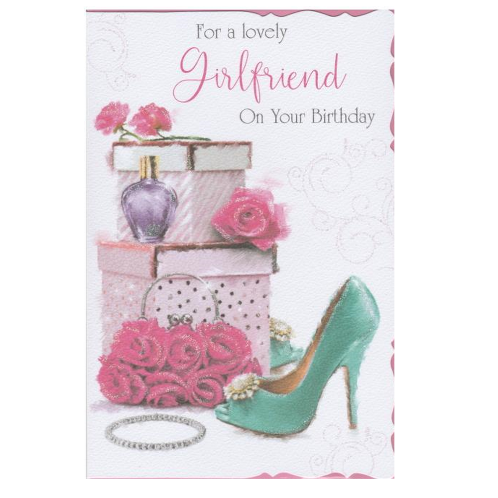 Birthday Card Girlfriend Shoes