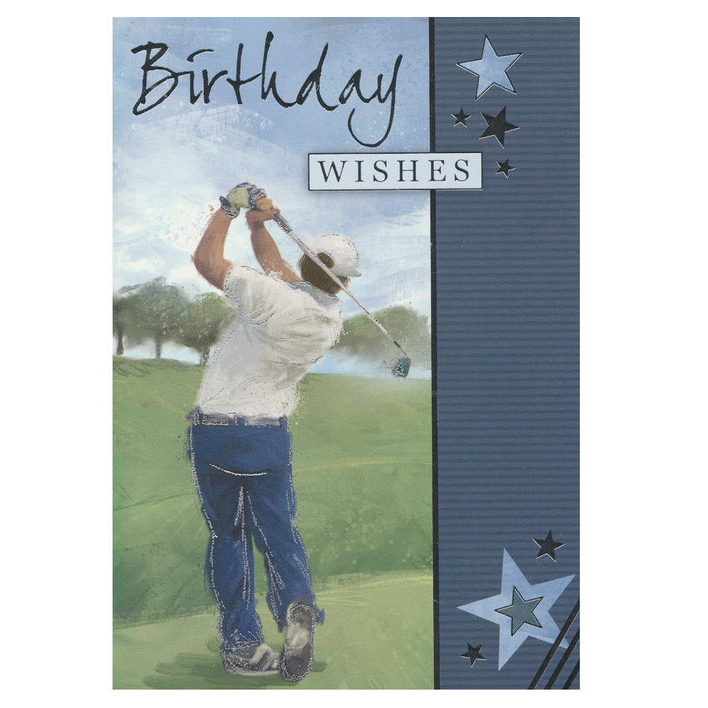 Birthday Card Golf