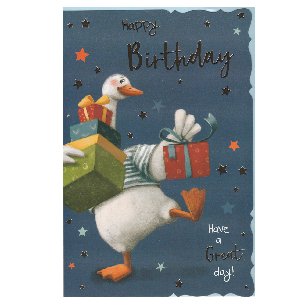 Birthday Card Goose