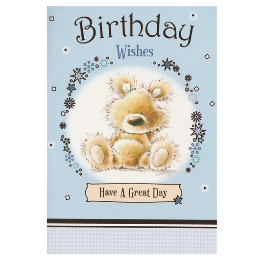 Birthday Card Great Day Bear