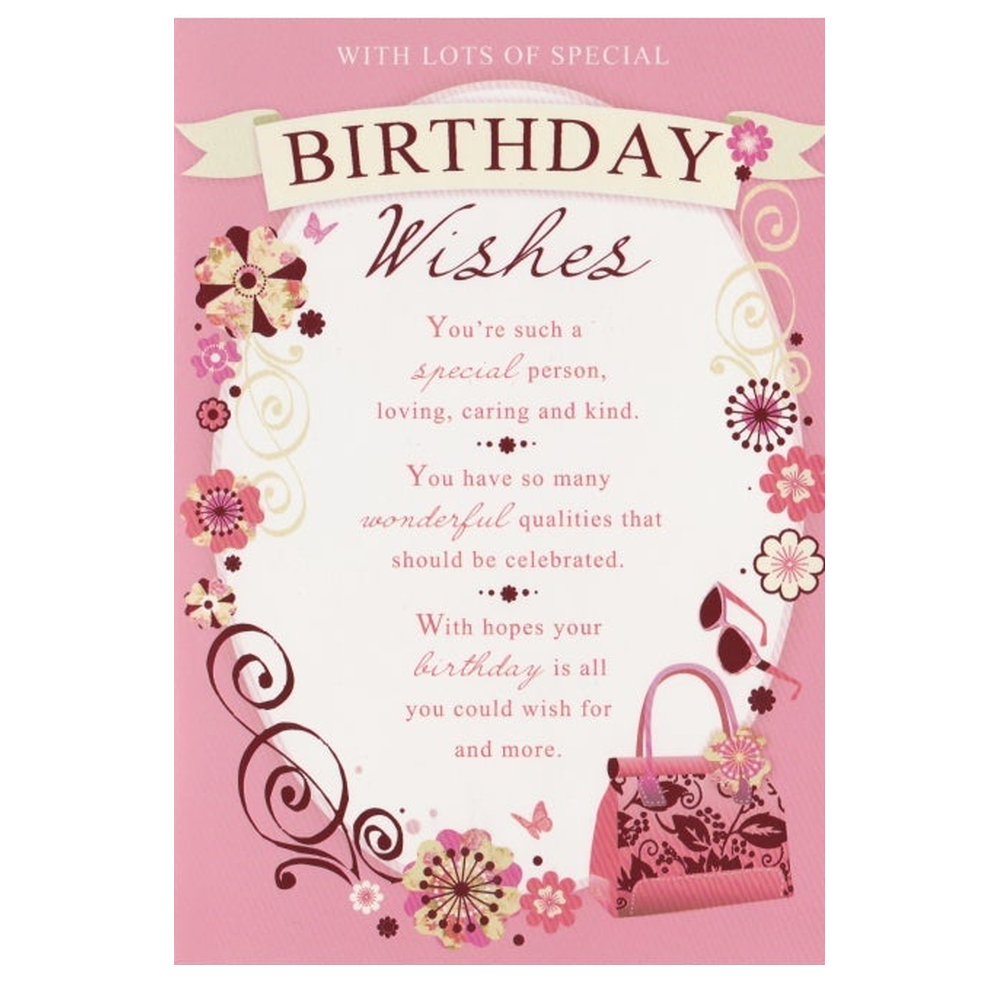 Birthday Card Handbag