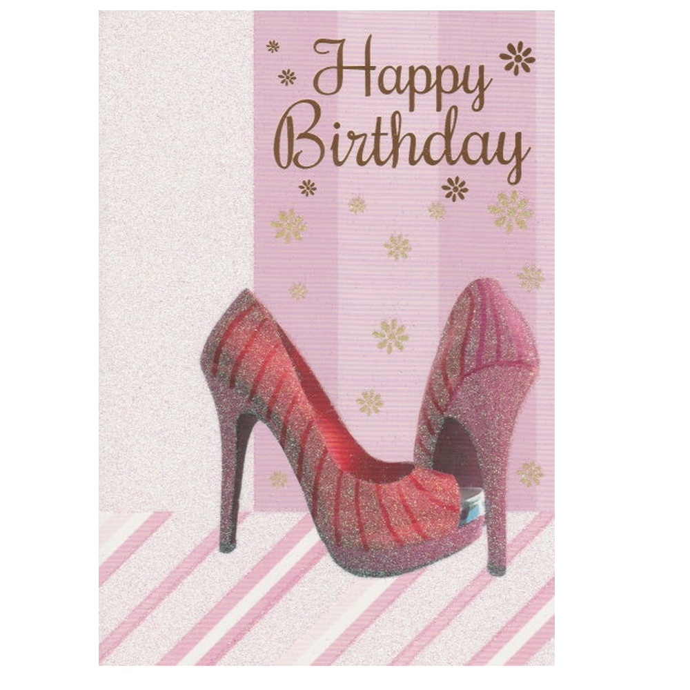 Birthday Card High Heels