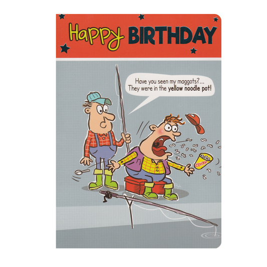 Birthday Card Maggots