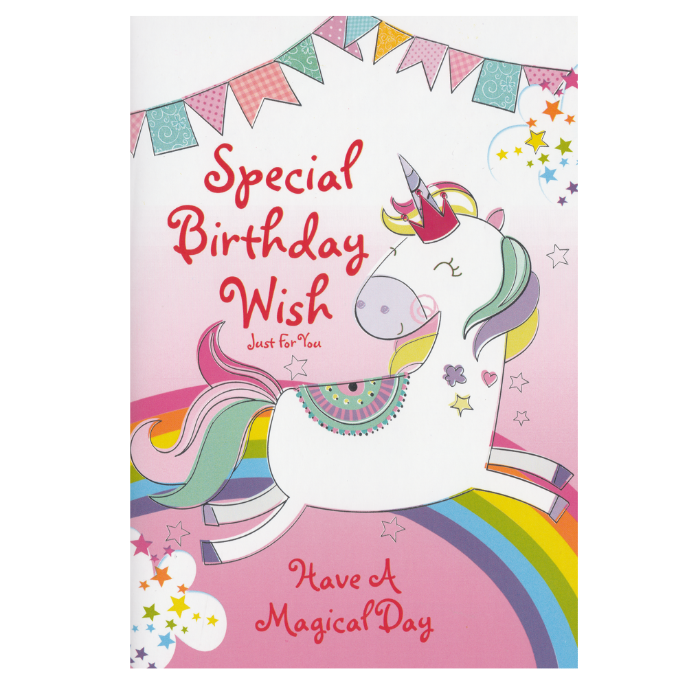 Birthday Card Magical Day