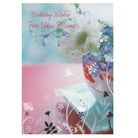 Birthday Card Mum Wishes For You