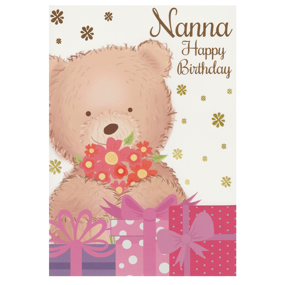 Birthday Card Nanna Happy