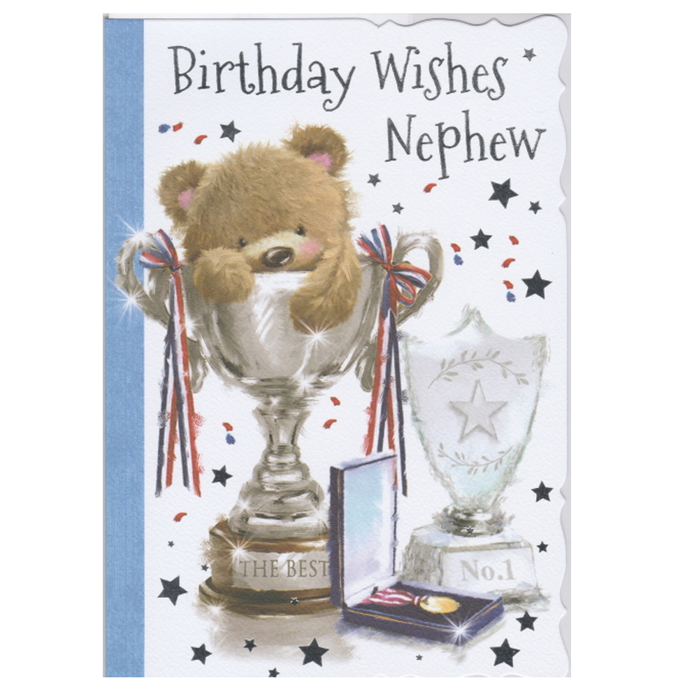 Birthday Card Nephew - Wishes