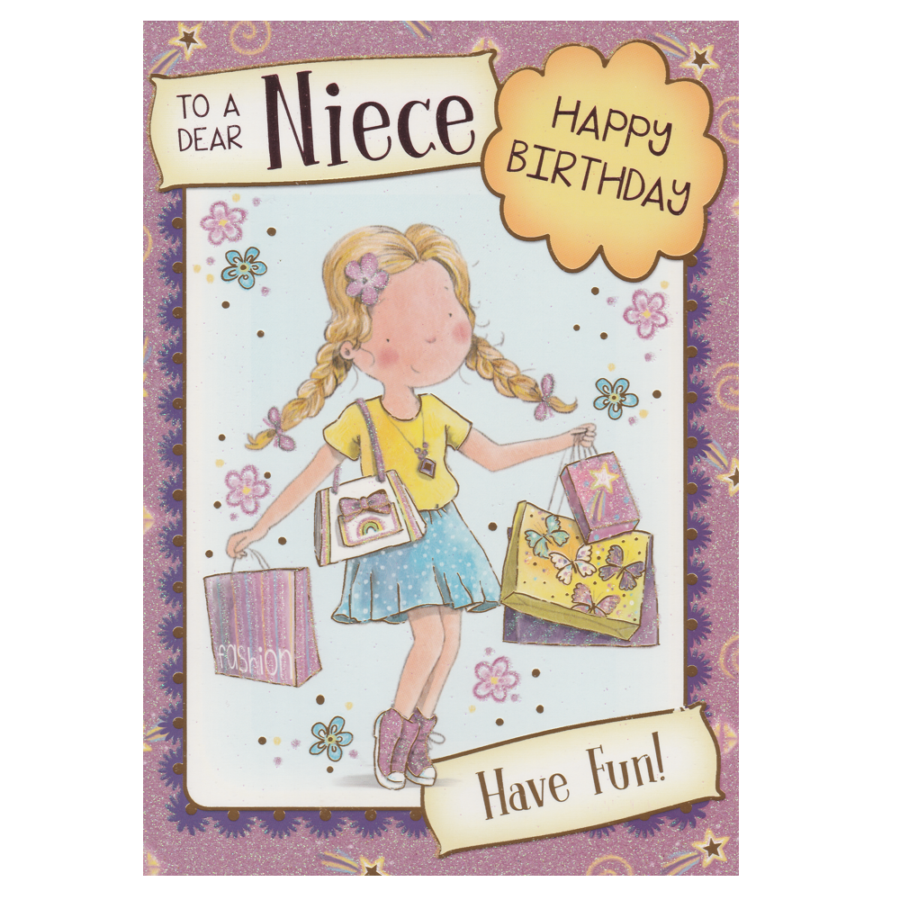 Birthday Card Niece Have Fun