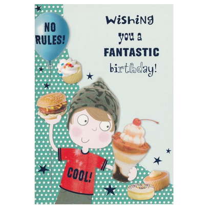 Birthday Card No Rules