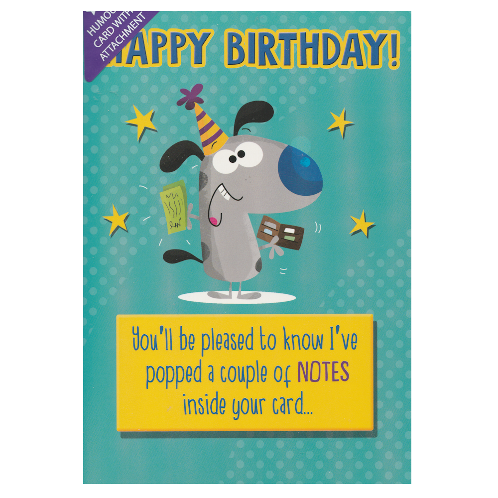 Birthday Card Notes