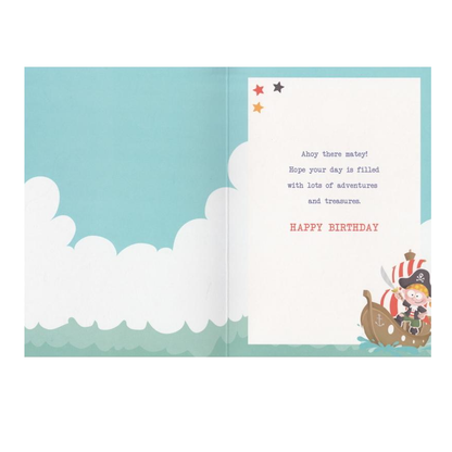 Birthday Card Pirate