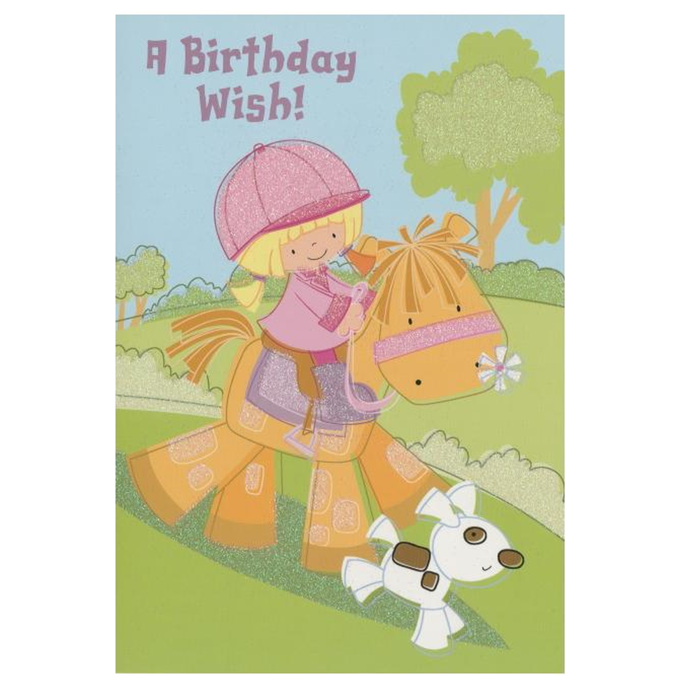 Birthday Card Pony