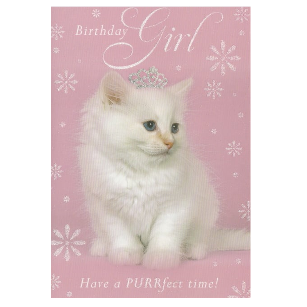 Birthday Card PURRfect