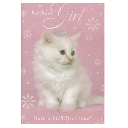 Birthday Card PURRfect