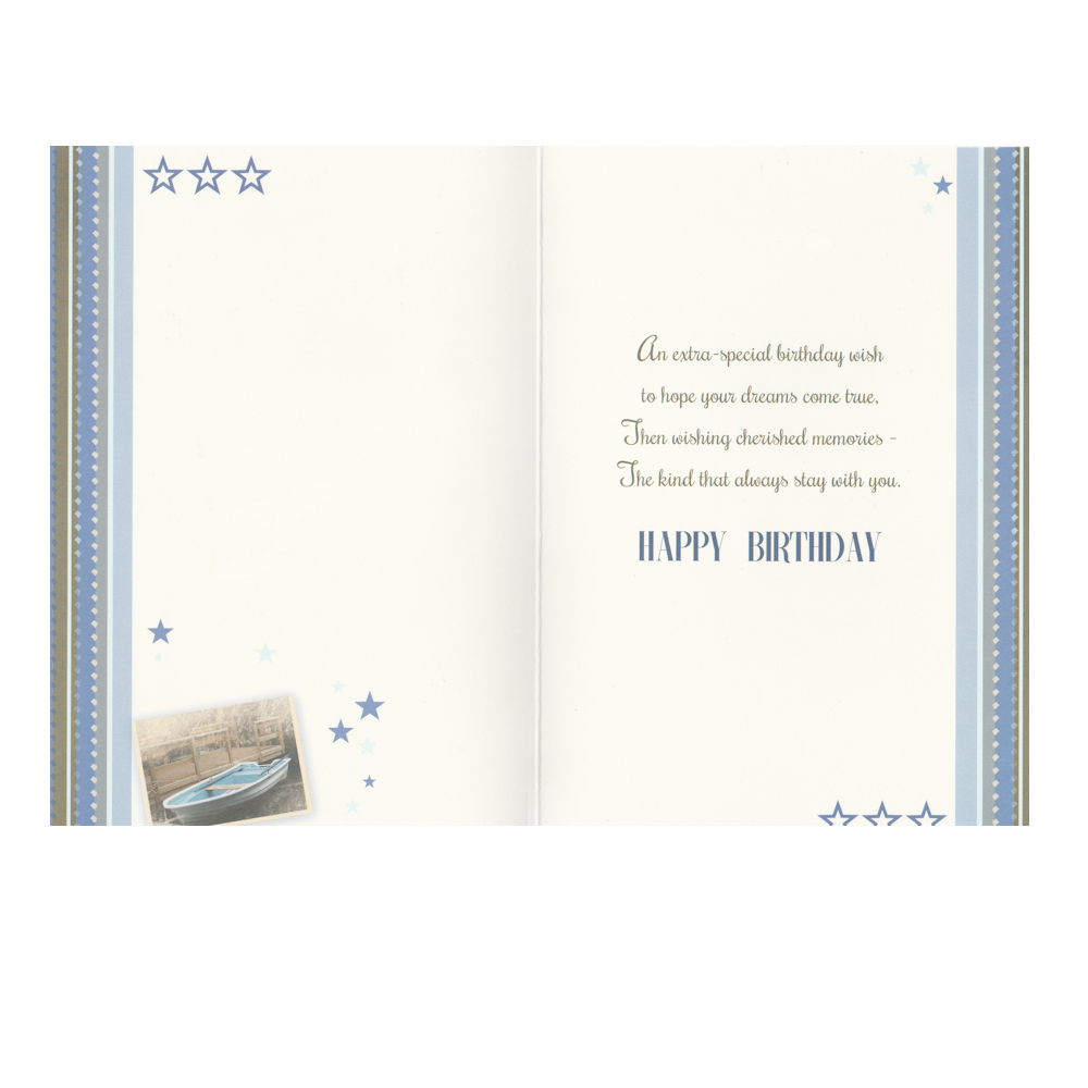 Birthday Card Rowboat