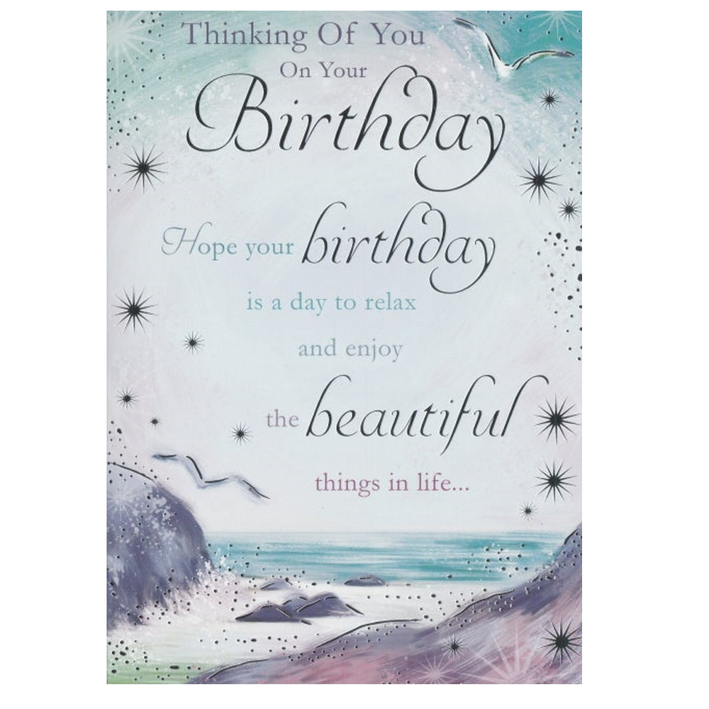 Birthday Card Sea