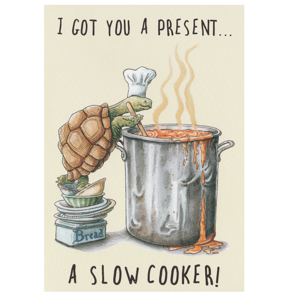 Birthday Card Slow Cooker