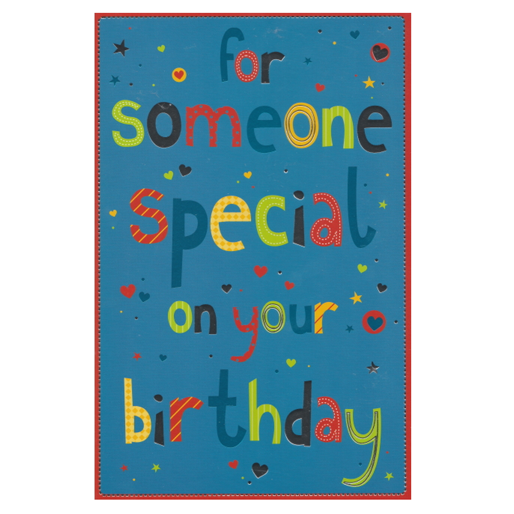 Birthday Card Someone Special