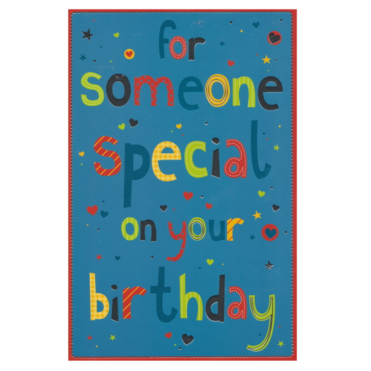 Birthday Card Someone Special