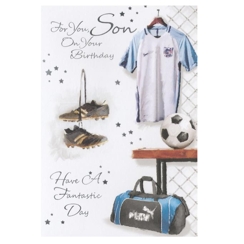 Birthday Card Son Sports