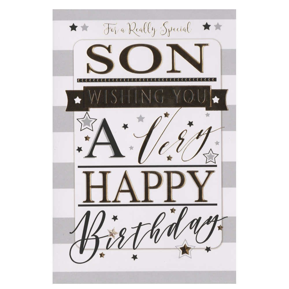 Birthday Card Son