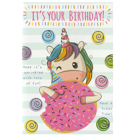 Birthday Card Sprinkled