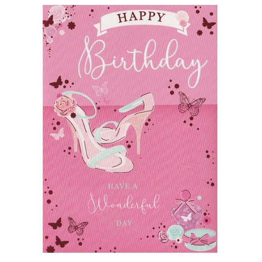 Birthday Card Stilettos