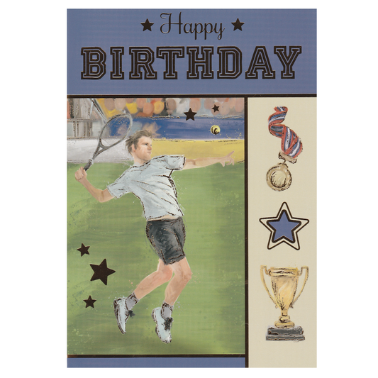 Birthday Card Tennis