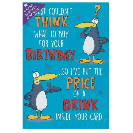 Birthday Card Think