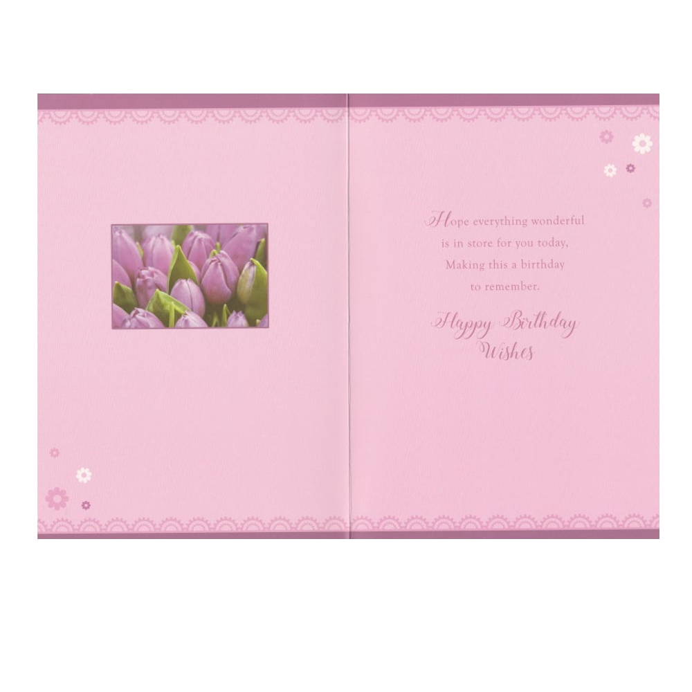 Birthday Card Tulips