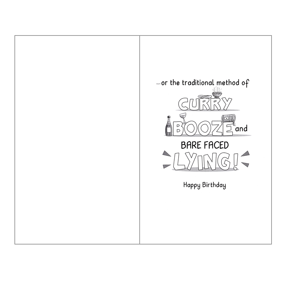 Birthday Card VEGETERIAN