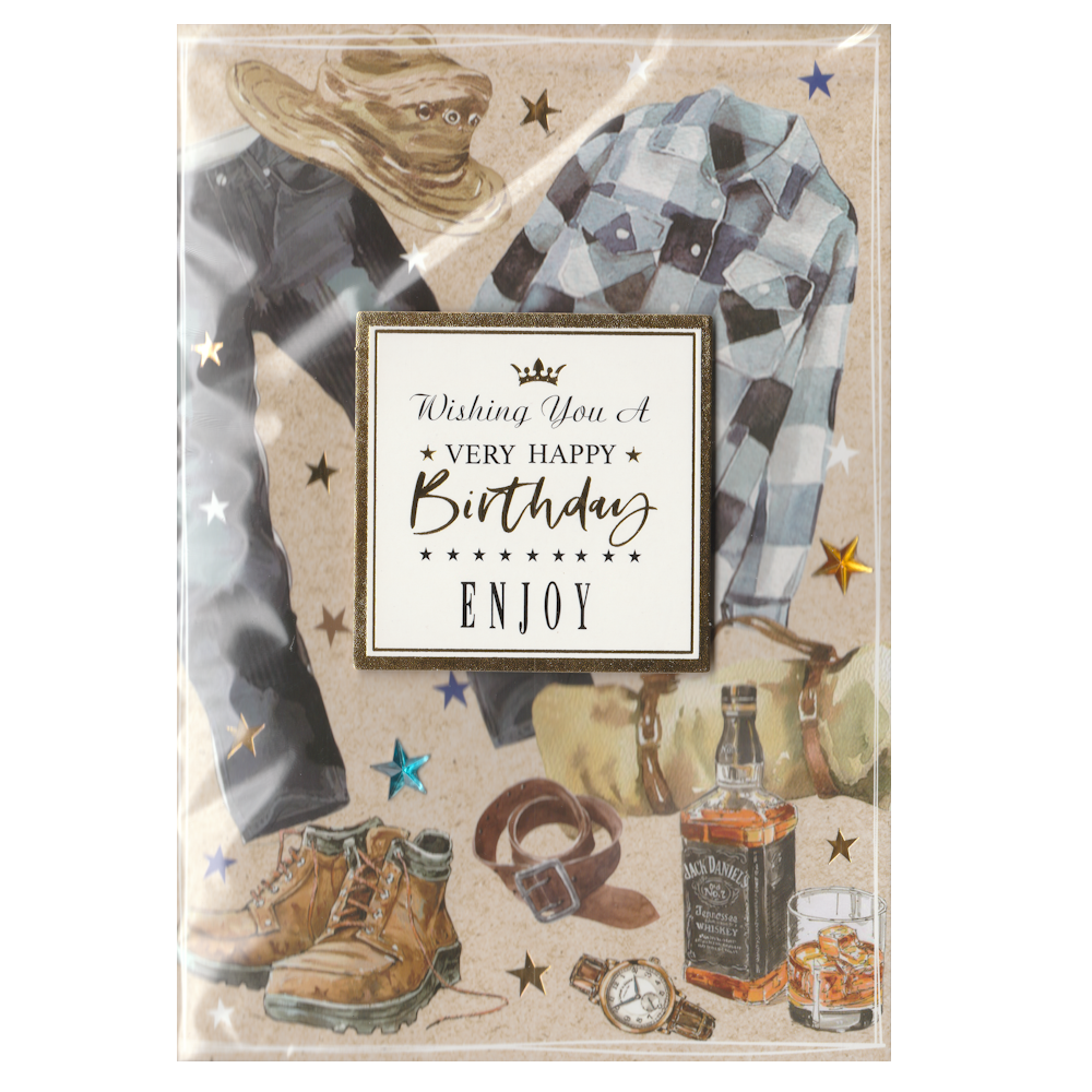 Birthday Card Whiskey