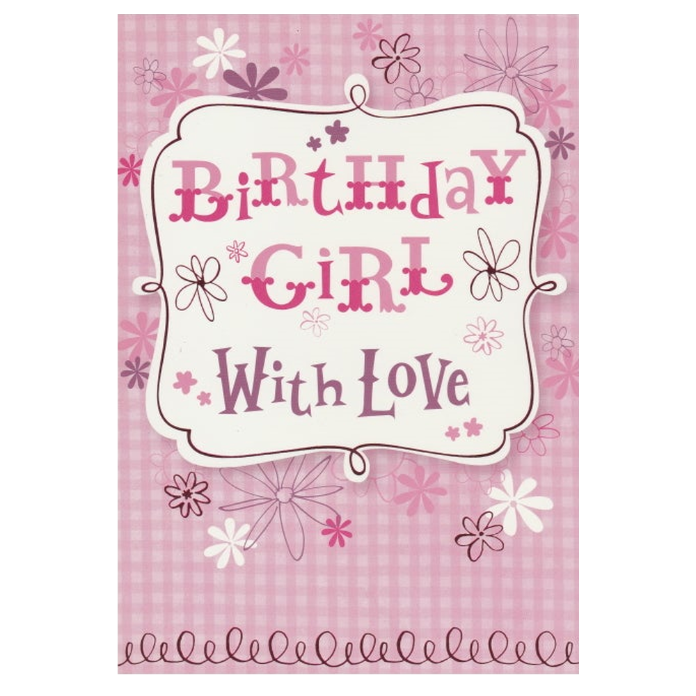 Birthday Card With Love