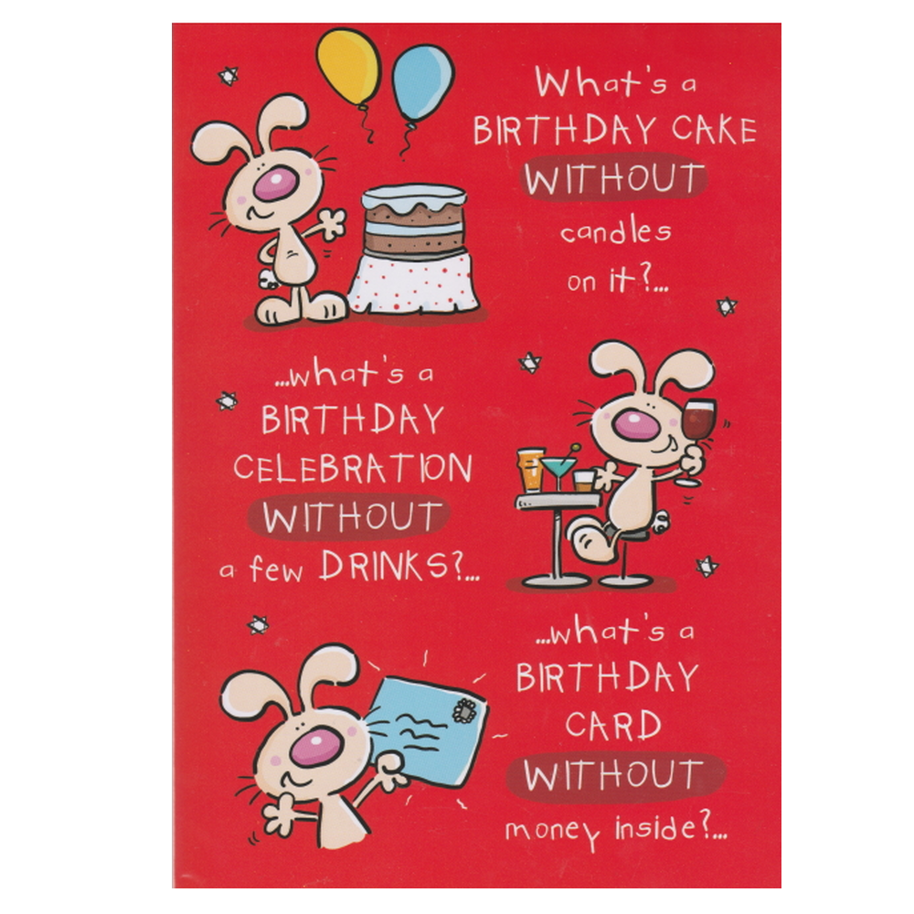 Birthday Card WITHOUT