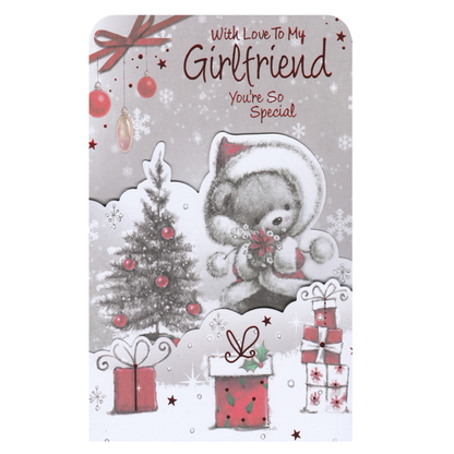 Christmas Card Girlfriend Bear