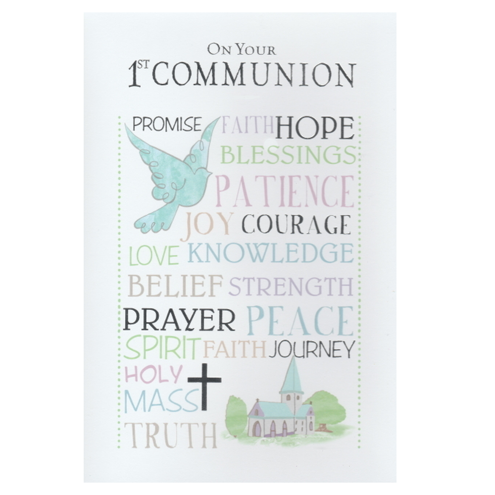 Communion Card 1st