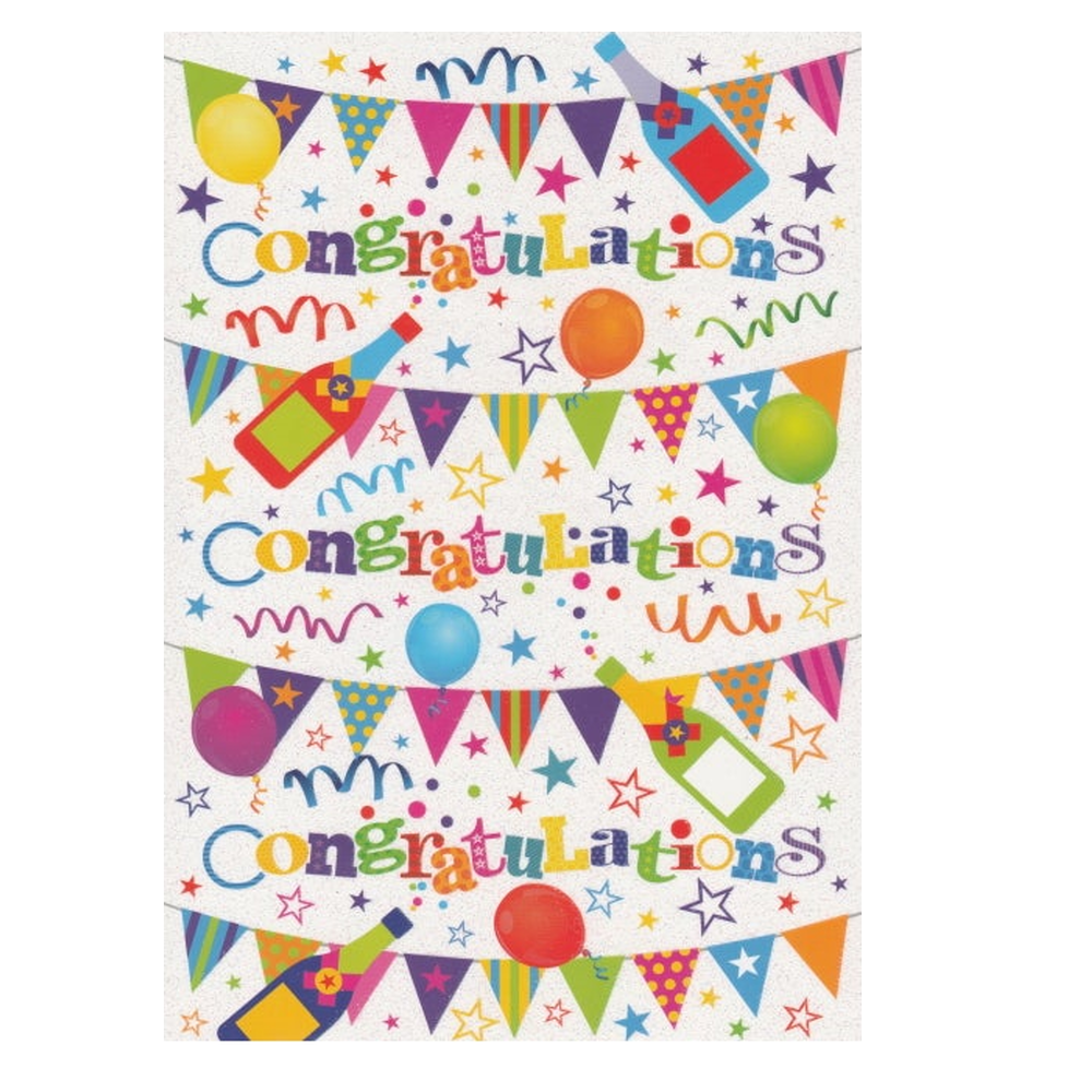 Congratulations Card Bunting