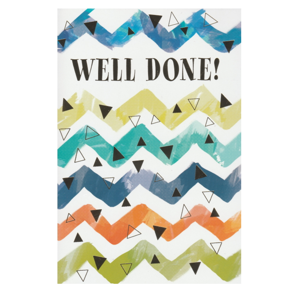 Congratulations Card Chevron