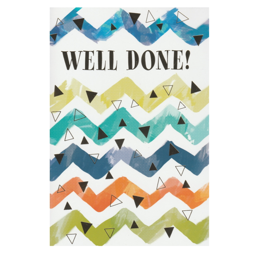 Congratulations Card Chevron