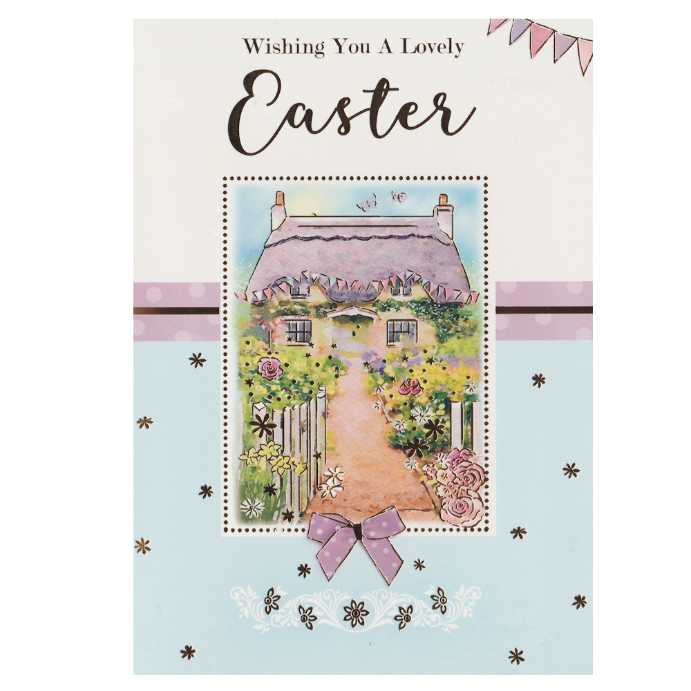 Easter Card Cottage