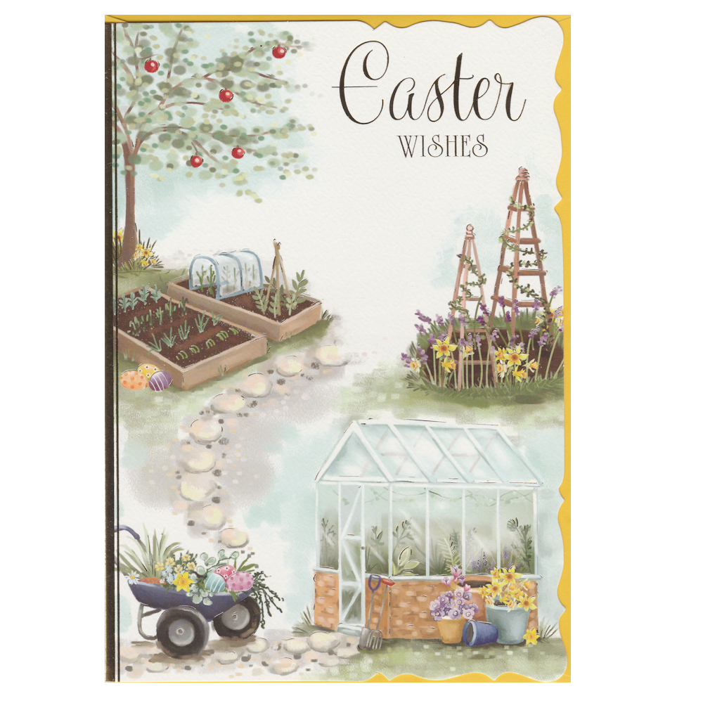 Easter Card Greenhouse