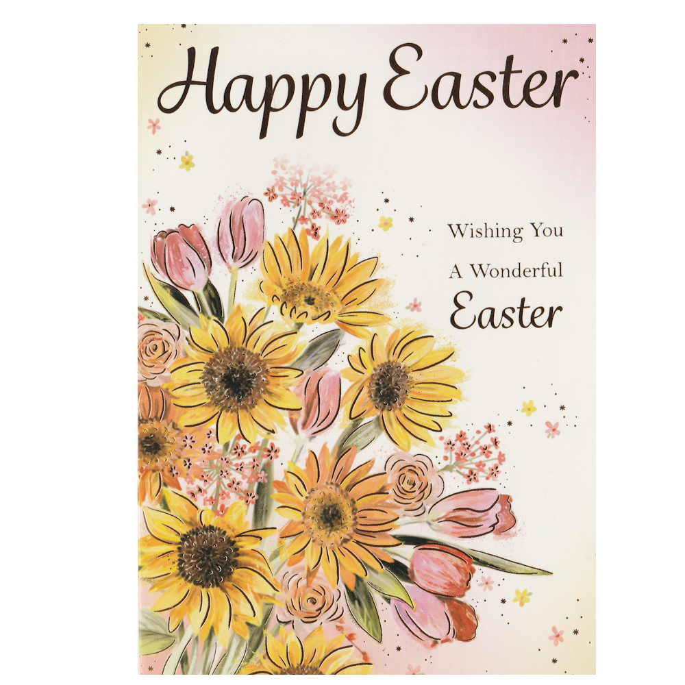 Easter Card Sunflower