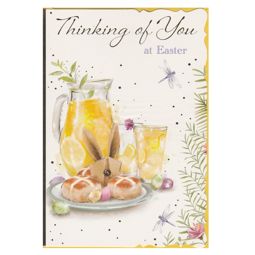 Easter Card Thinking of You Lemon Pitcher