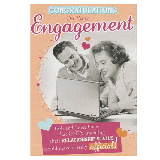 Engagement Card Congratulations