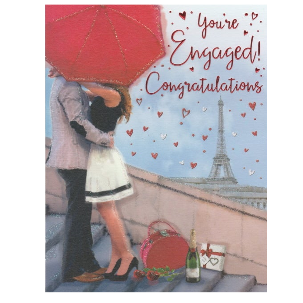 Engagement Card You're Engaged!