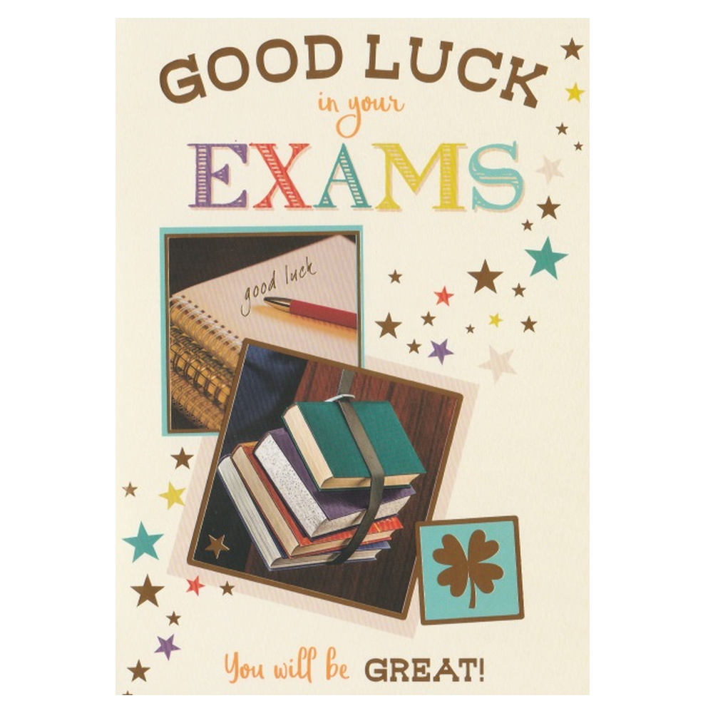 Exam Card Good Luck